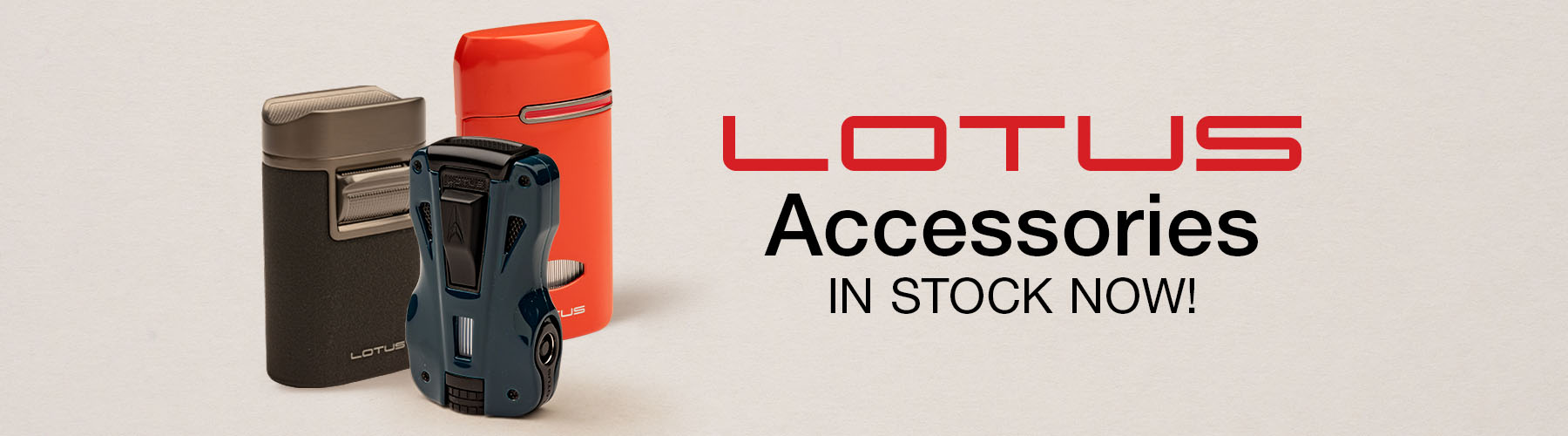 Lotus Accessories in stock now!