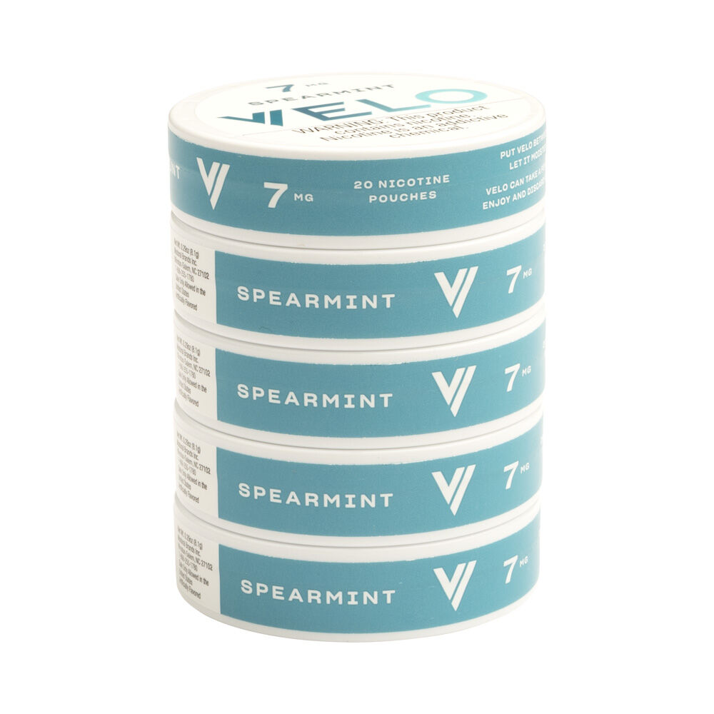 Spearmint 7MG Nicotine Pouches, , cigars