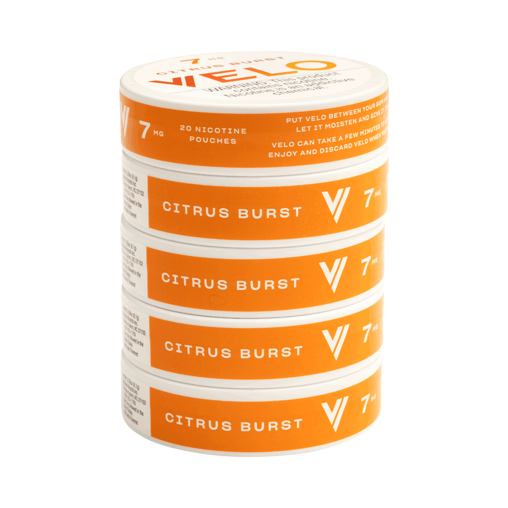 Citrus Burst 7MG Nicotine Pouches, , cigars