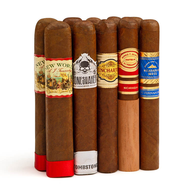 AJF 10ct Exclusive Sampler, , cigars