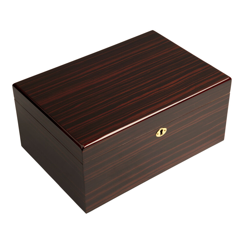 Macassar Large Humidor, , cigars