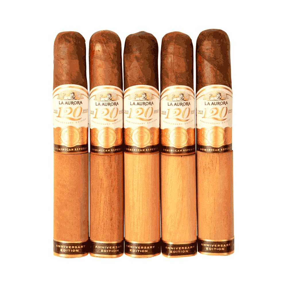 La Aurora 120th Anniversario Robusto Dominican Republic Box of