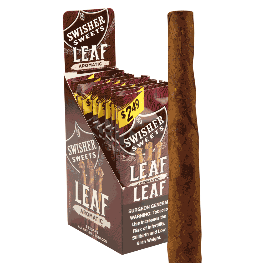 tobacco swisher Swisher Sweets Leaf Aromatic Connecticut Broadleaf Box of 20 tobacco swisher Swisher Sweets Leaf Aromatic Connecticut Broadleaf Box of 20