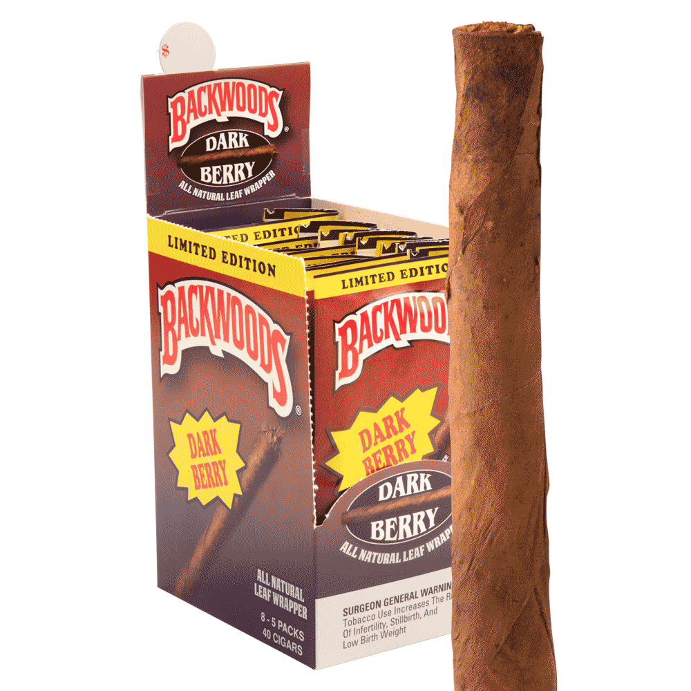 Backwoods Cigars Dark Berry Perfecto Connecticut Broadleaf 8/5