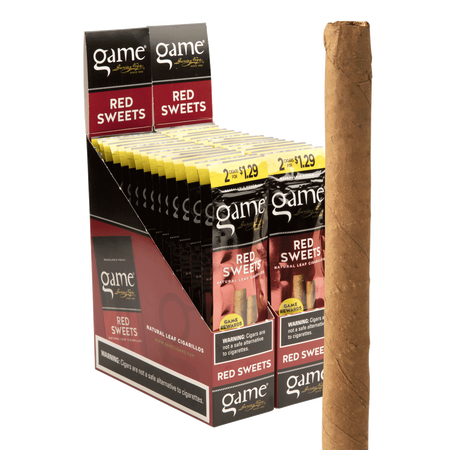 Garcia y Vega Cigars: Full Guide and Beer Pairings 1 Garcia y Vega Game Cigarillo Red Sweets