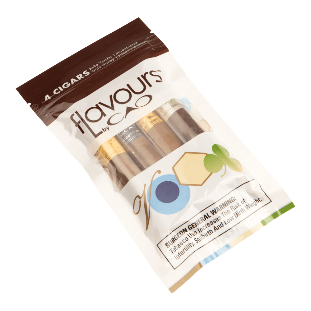 CAO Flavours Petite Corona 4-Cigar Sampler, , cigars