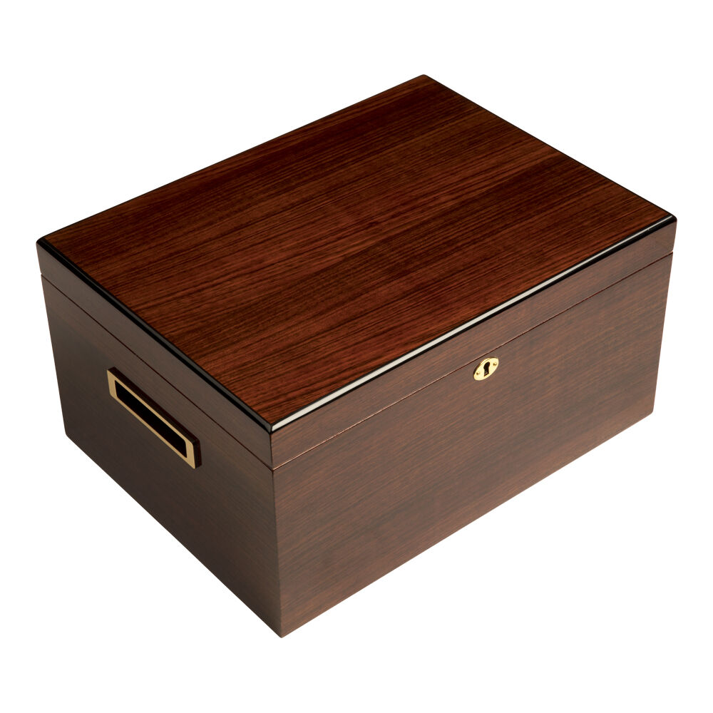 Cigar Humidors Ashton African Teak Humidor Extra Large