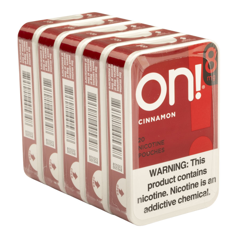 Cinnamon 8MG Nicotine Pouches, , cigars
