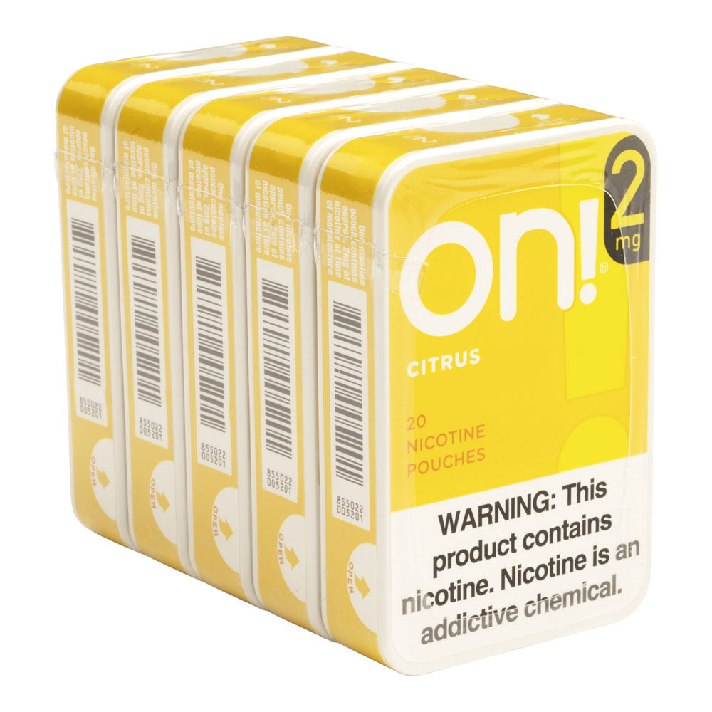 Citrus 2MG Nicotine Pouches, , cigars