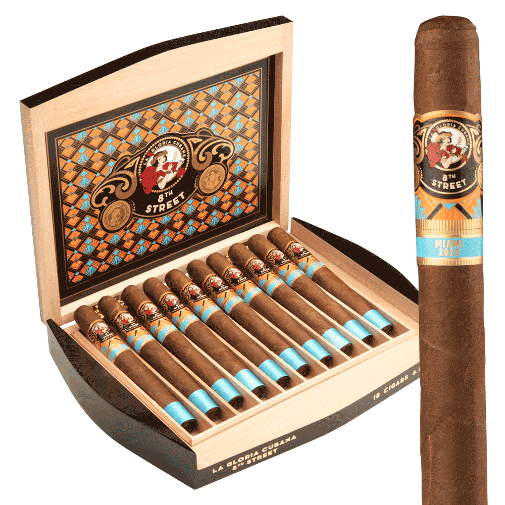 8th street tobacco La Gloria Cubana 8th Street Corona Maduro Box of 10