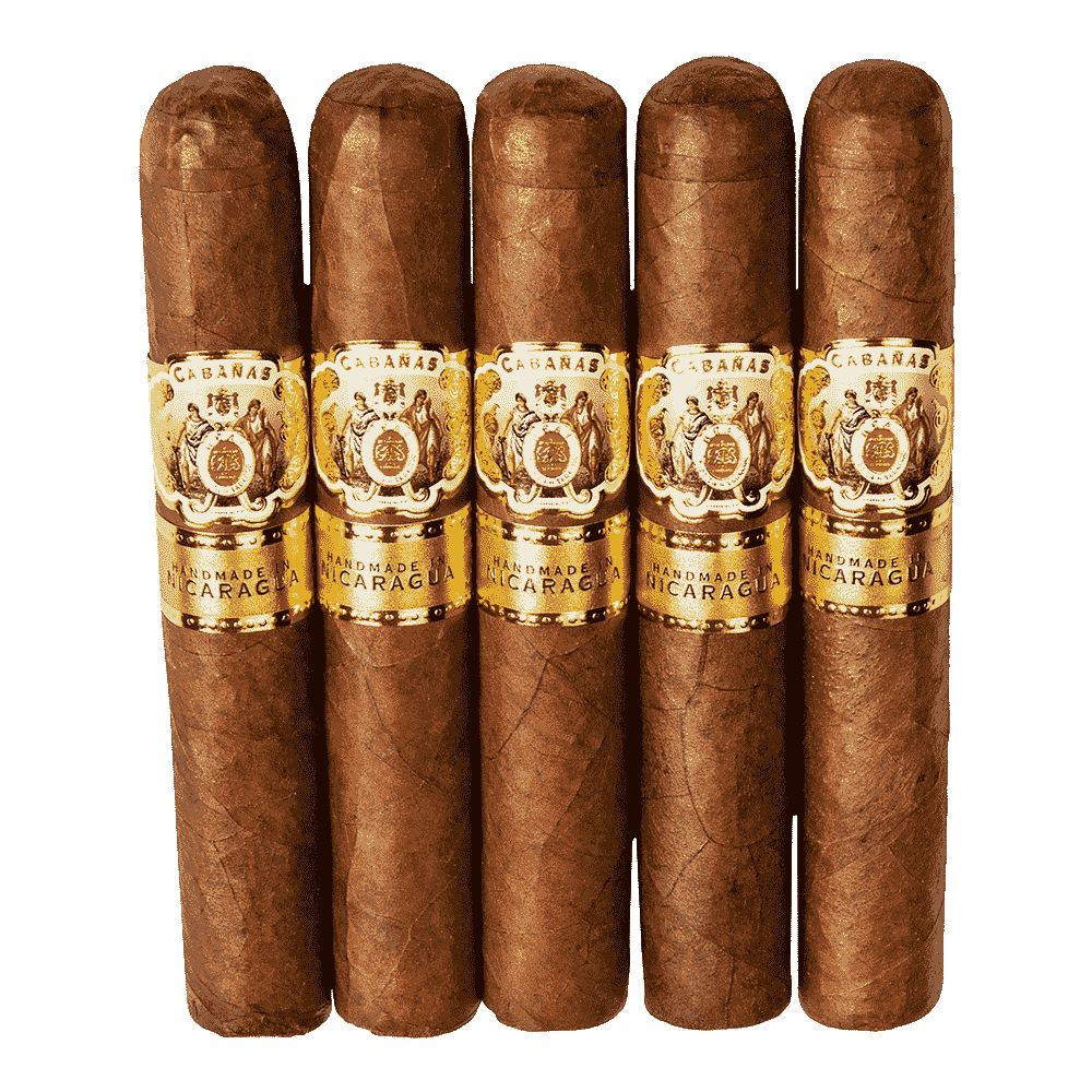tobacco cabana Cabanas Robusto Habano Rosado Nicaragua Pack of 5