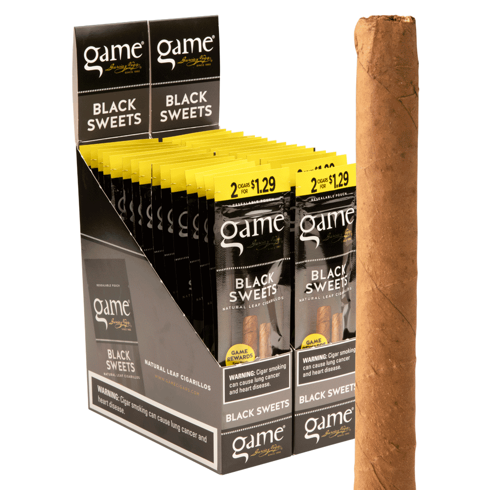 Garcia y Vega Game Cigarillo Black Sweets | Cigars.com