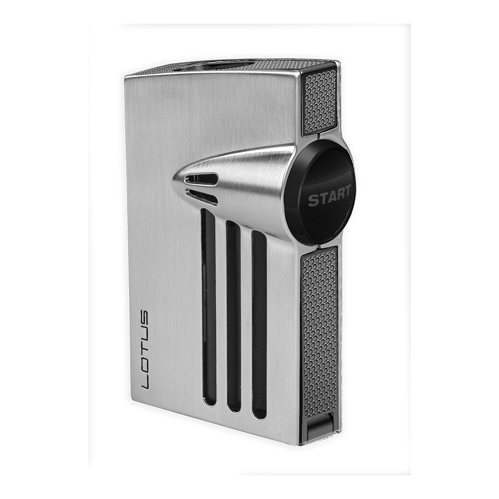 Commander Black & Chrome Triple Torch, , cigars