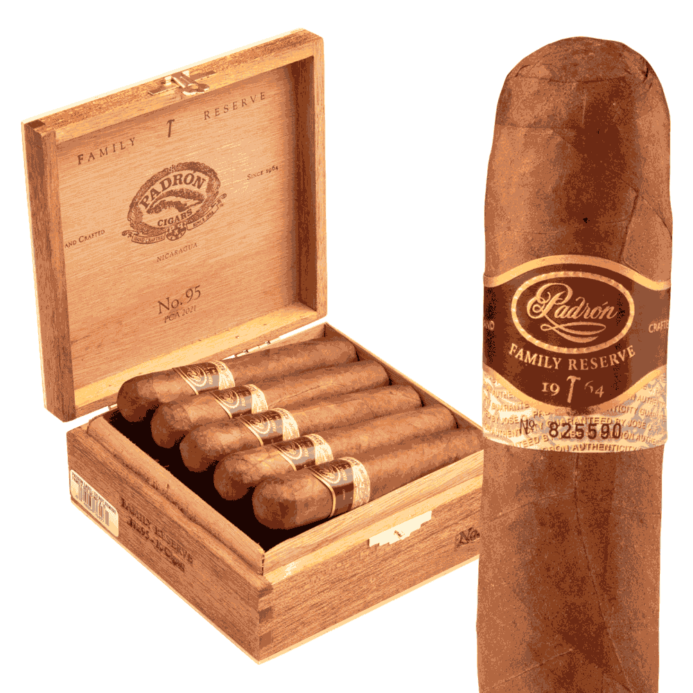 tobacco 95 Padron Family Reserve #95 Natural (4.75x60/Box of 10) + Free Shipping Padrn Family Reserve No. 95