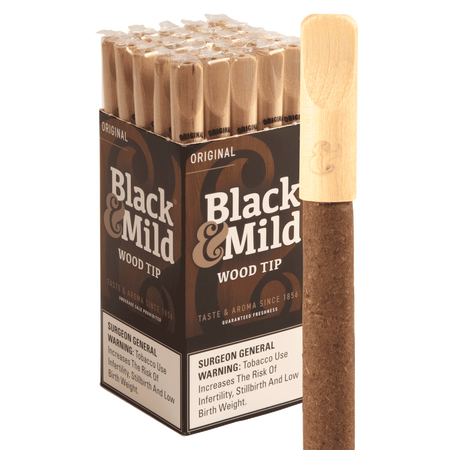 tobacco original use Black & Mild Wood Tip Original Cigars Pack of 25 tobacco original use Black & Mild Wood Tip Original Cigars Pack of 25