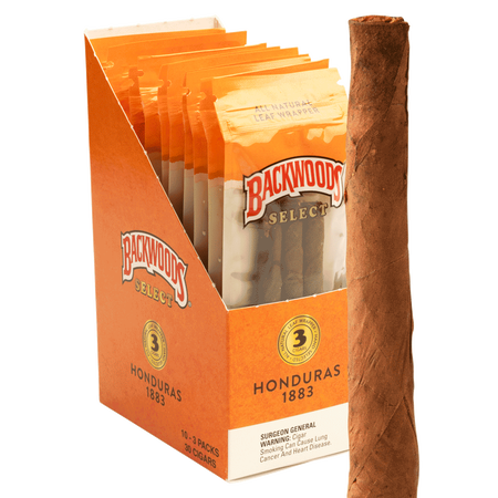 Backwoods Cigars: Full Lineup, Comparison, and Beer Pairings 2 Backwoods Select Honduras 1883
