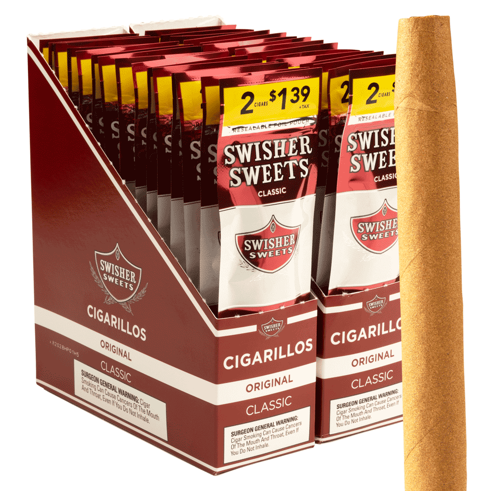 Swisher Sweets Original Robusto Homogenized Tobacco Leaf Box