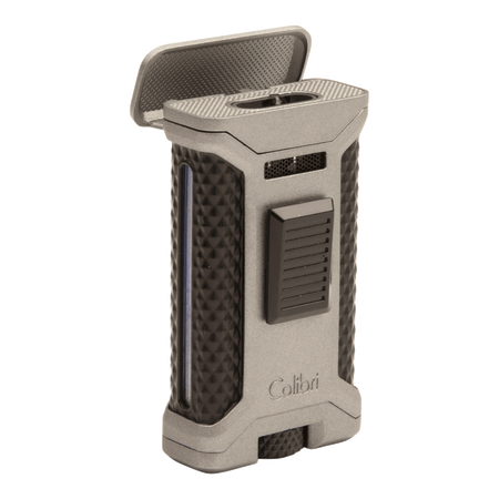colibri cigarette lighter Julius Red Chrome nr det er fyldt Colibri Cigar Lighters Charcoal/Black Box