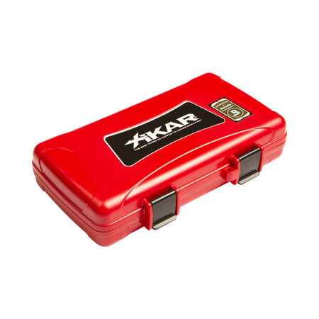 Xikar Travel Red 5ct with Logo, , cigars