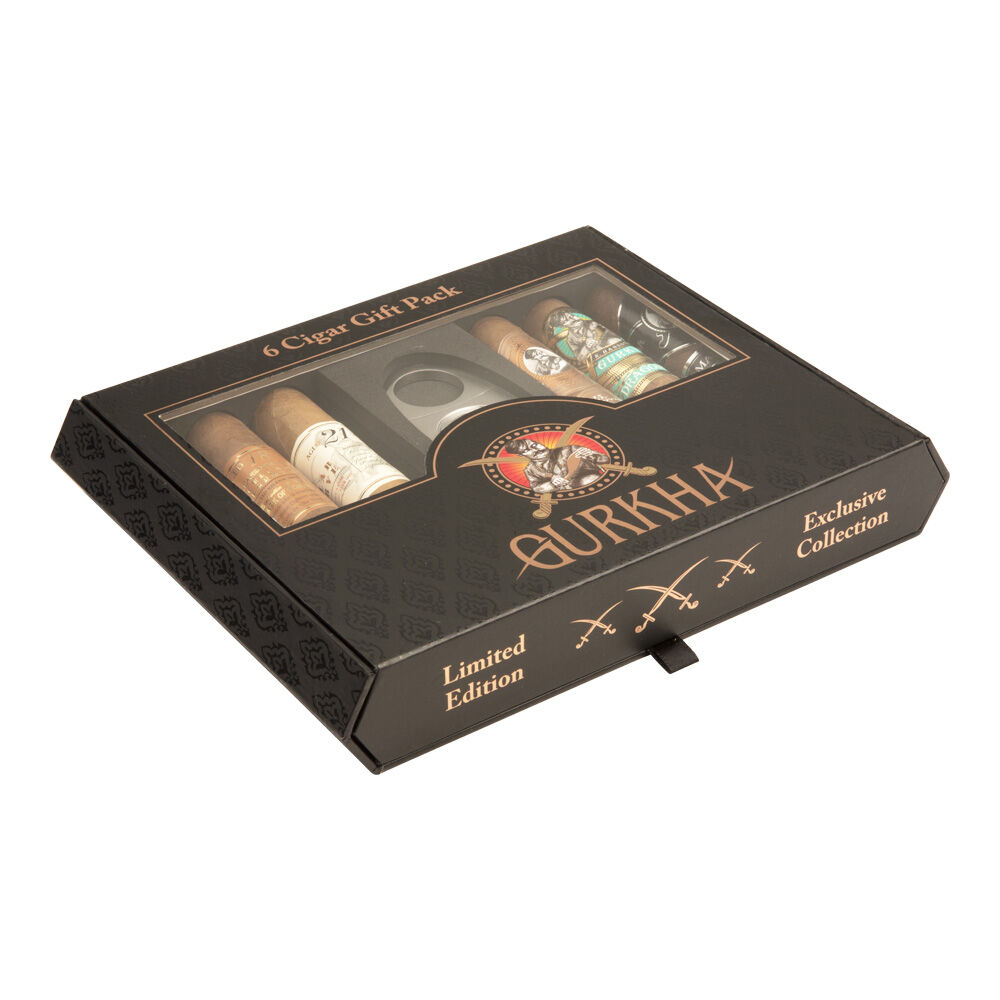 Gurkha 6-Count Boxed Gift Set, , cigars