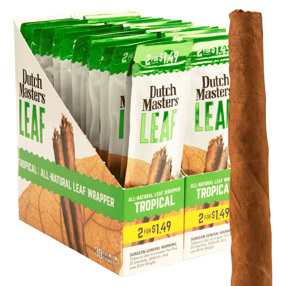 dutch tobacco leaf 2/1.29 Dutch by Dutch Masters Tropical