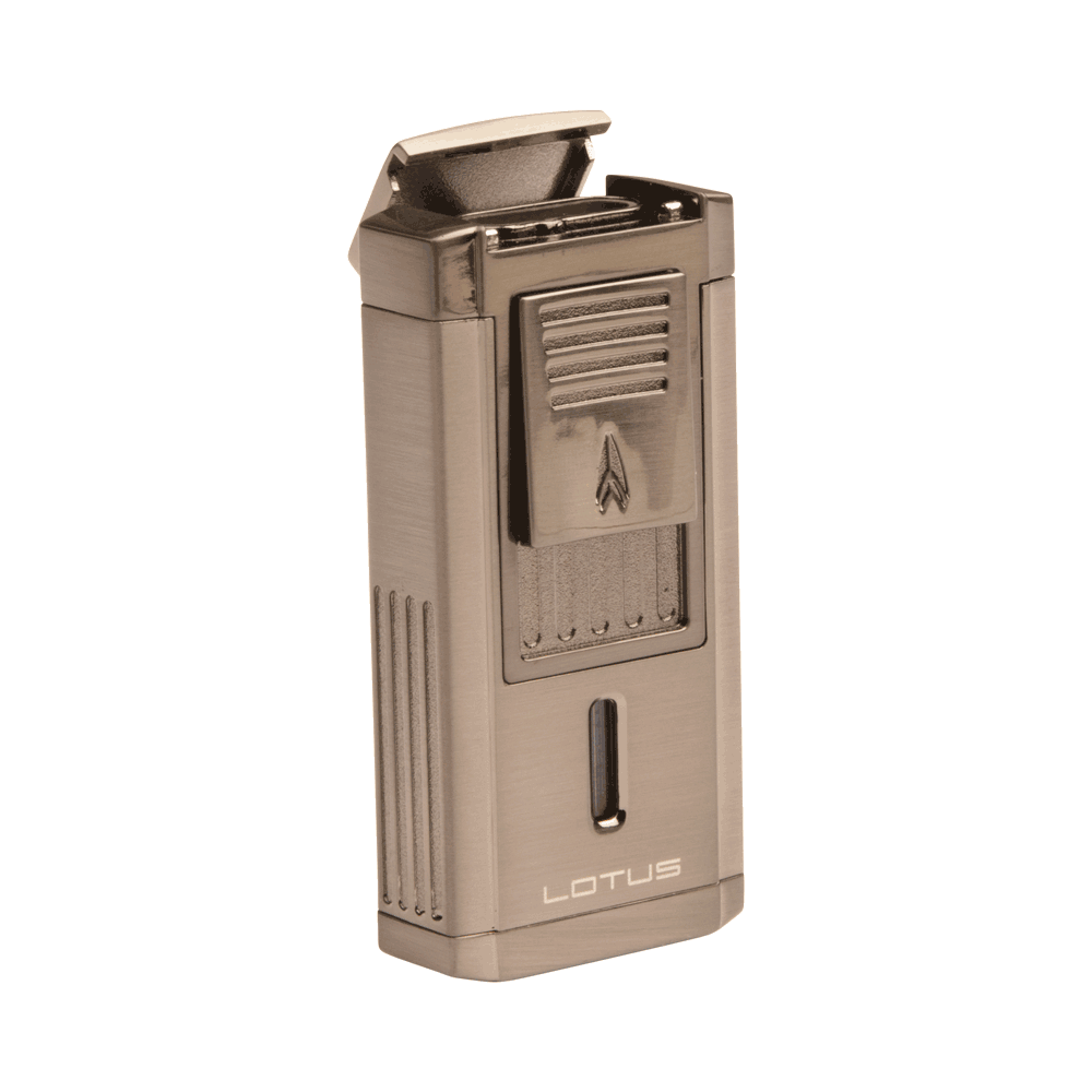 A Duke Gun Metal Cutter/Lighter, , cigars