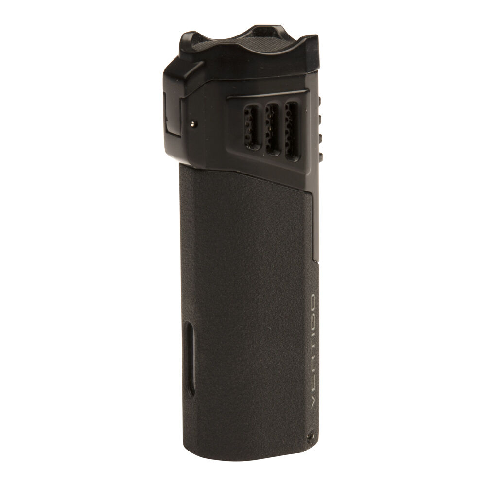 Vertigo Crown Lighter Black Crackle, , cigars