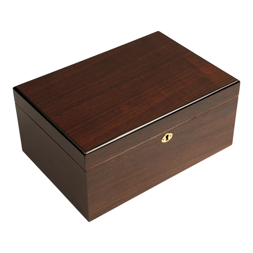 African Teak Humidor Large, , cigars