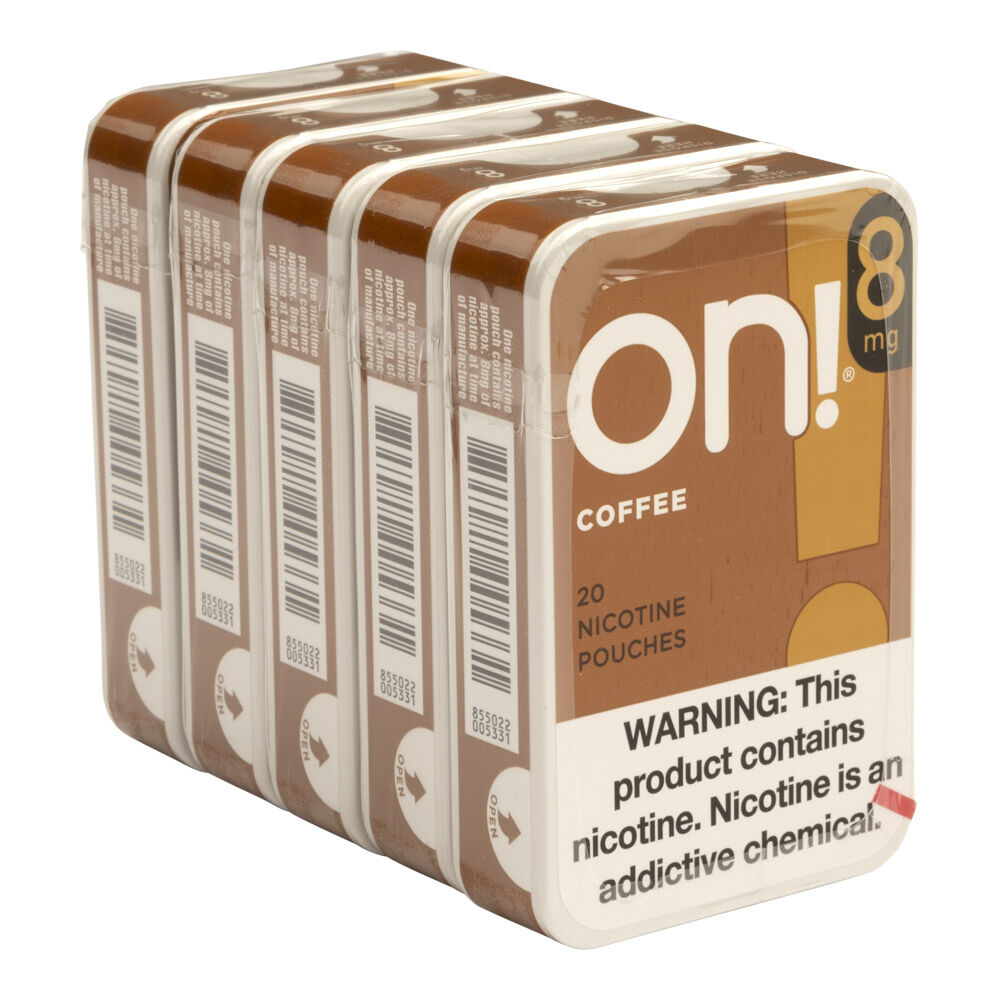 Coffee 8MG Nicotine Pouches, , cigars