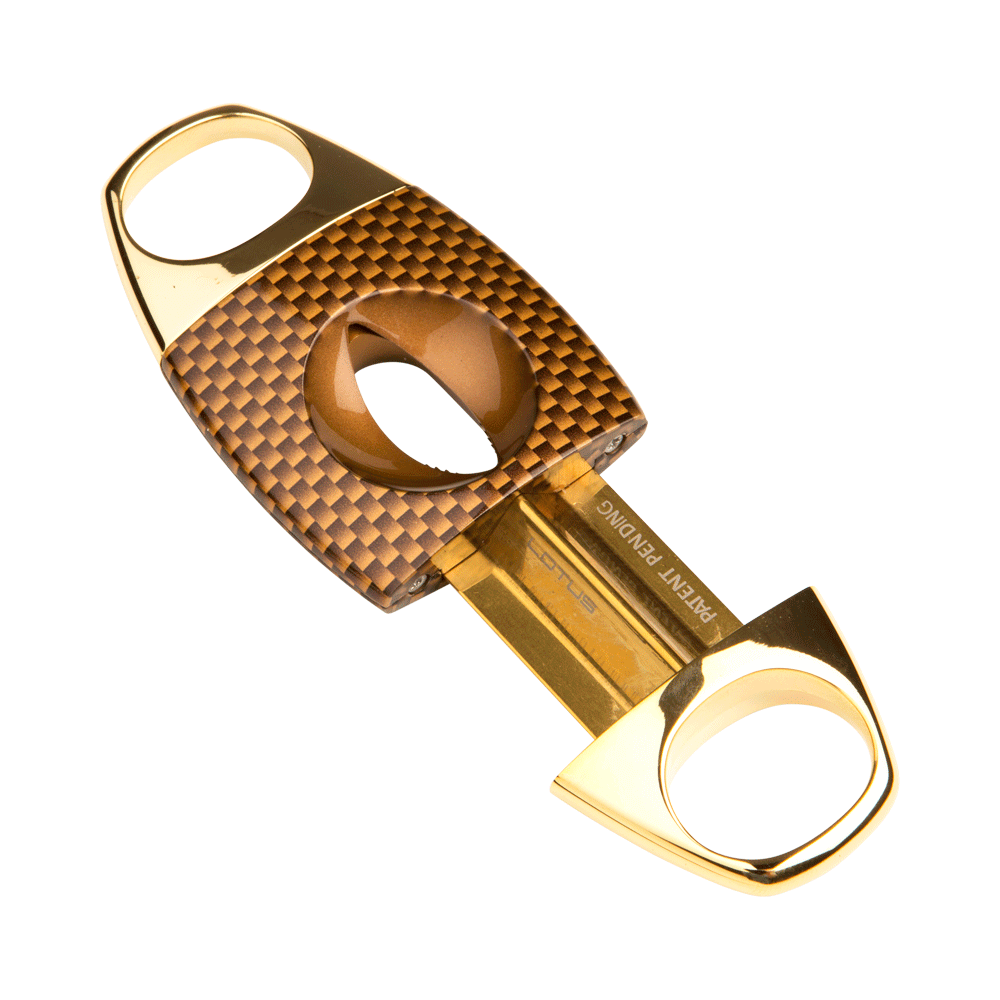 Black & Carbon Gold Jaws V-Cut, , cigars