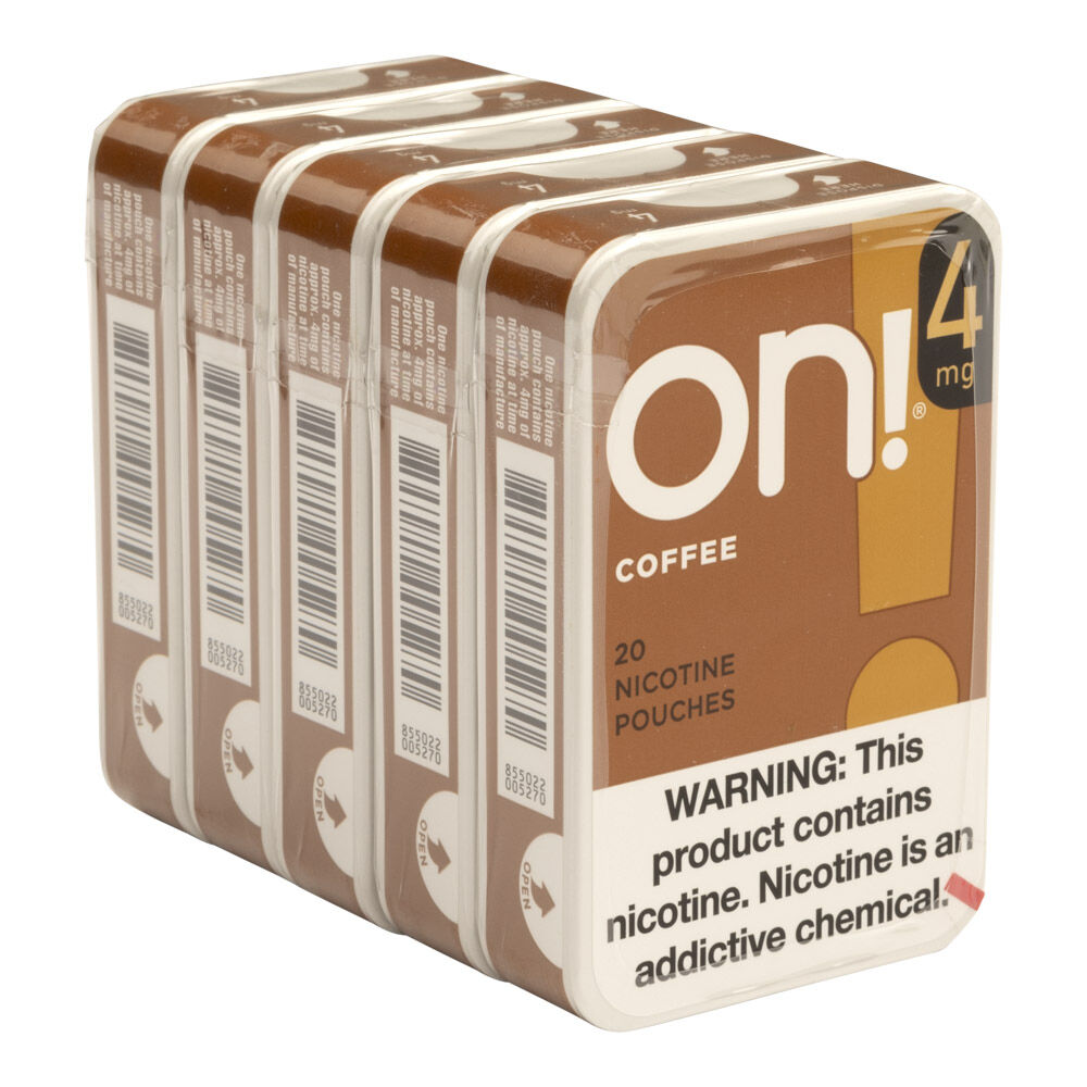 Coffee 4MG Nicotine Pouches, , cigars