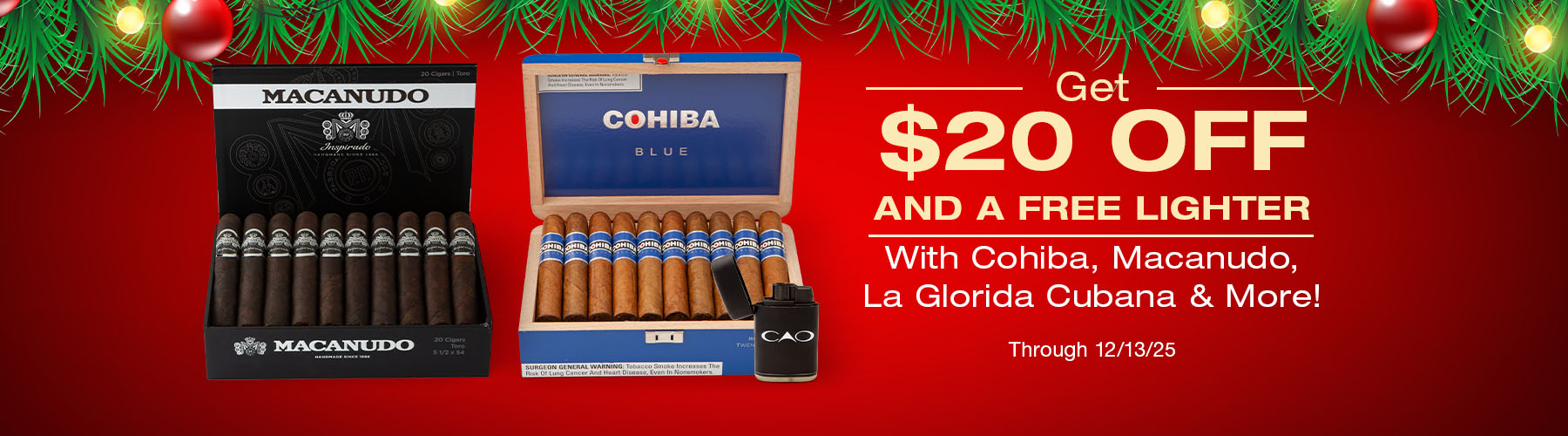 GCC & Forged - $20 off + free lighter