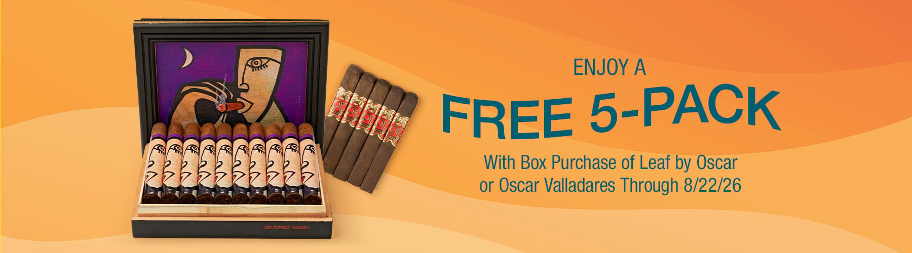 Oscar Valladares & Leaf - Free 5 Pack