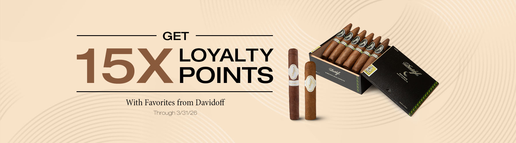 Davidoff 15X Loyalty Points