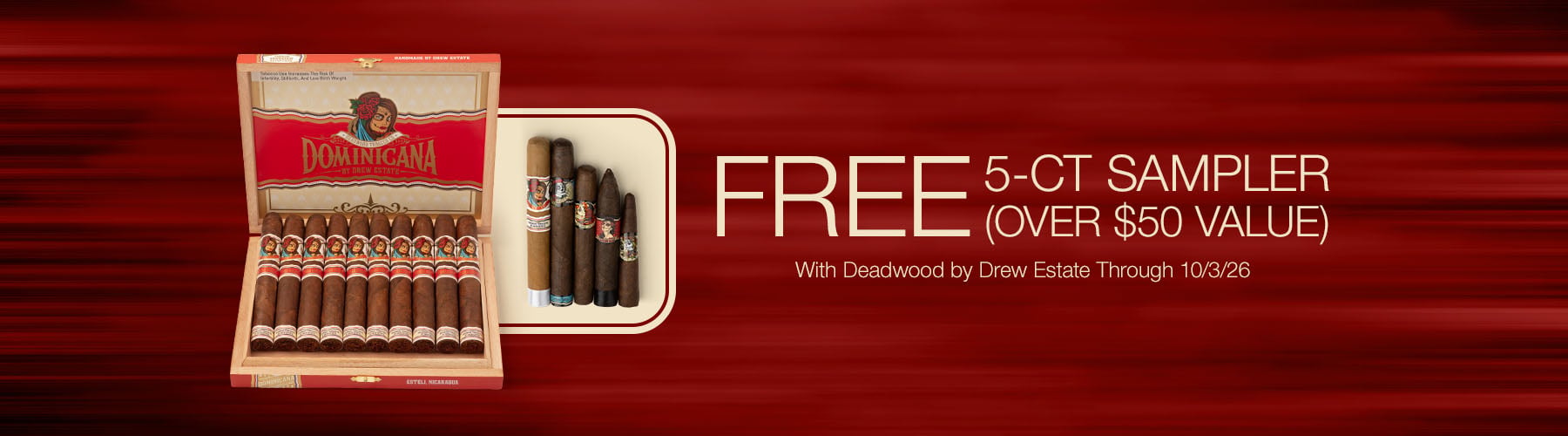 Deadwood - 5ct Sampler free