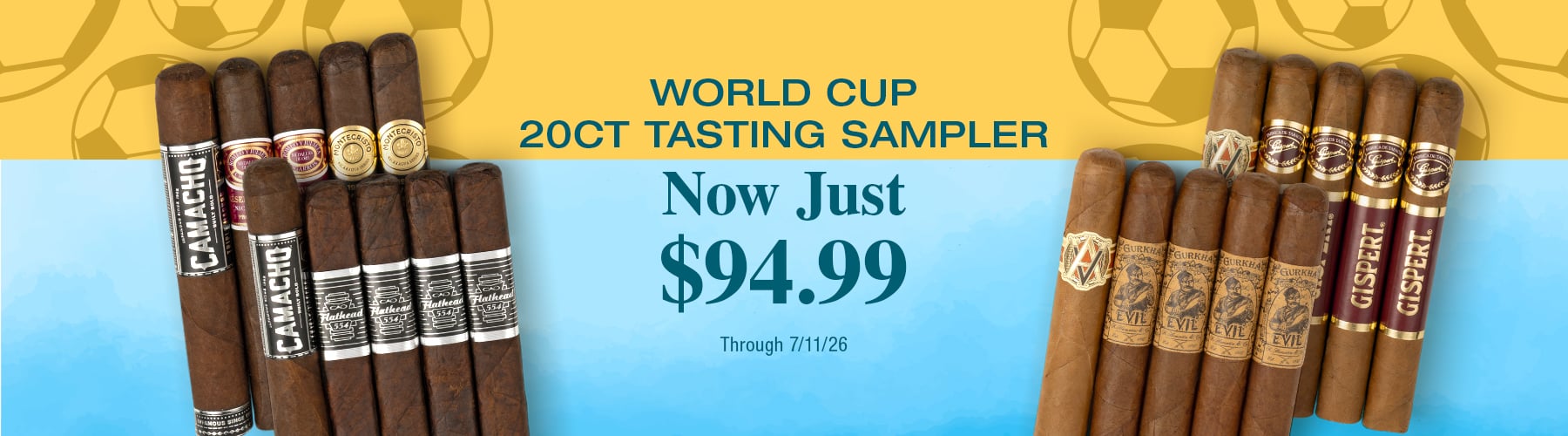 World Cup 20ct Tasting Sampler - $94.99