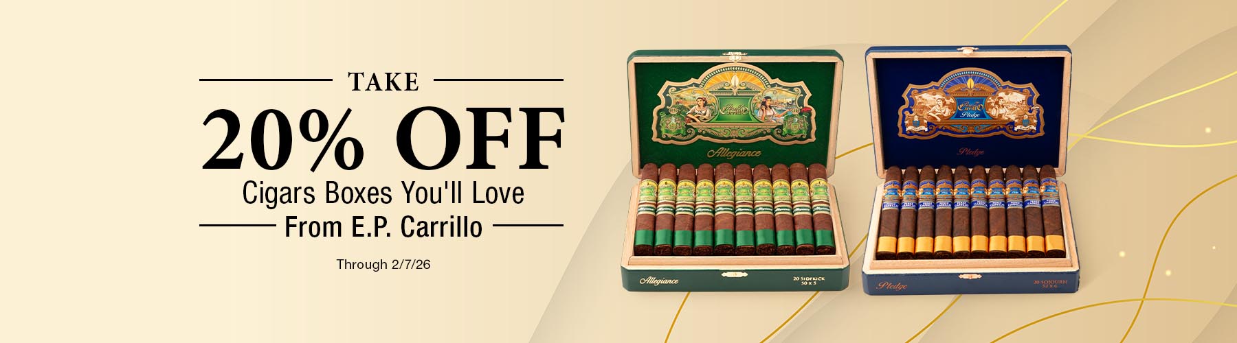 20% off (Cigars.com price) EPC Boxes