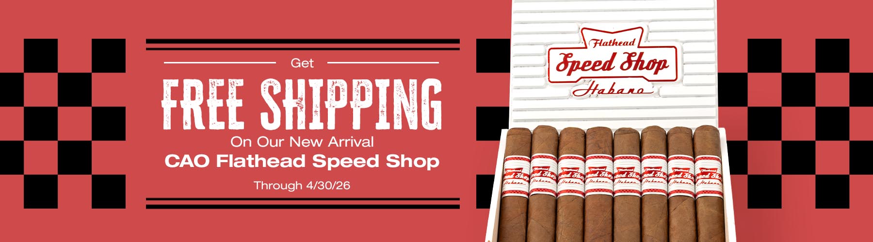 New in stock CAO Flathead Speed Shop - Free Shipping