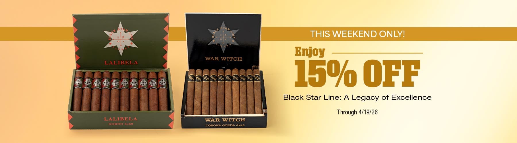 15% off Black Star Line