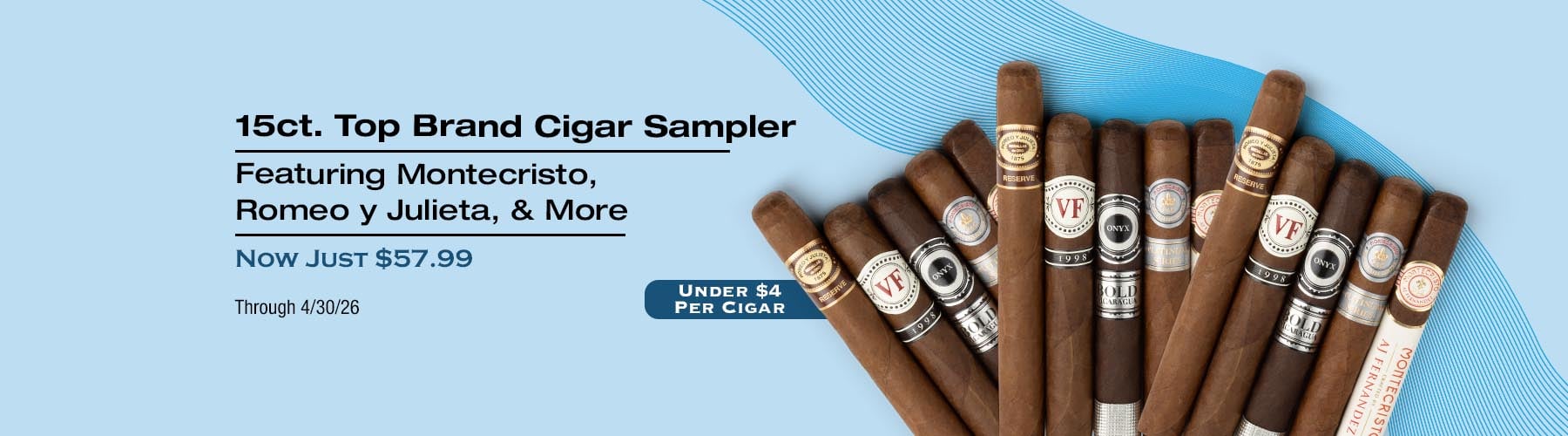 15CT AUSA Mixed Brand Sampler - $57.99