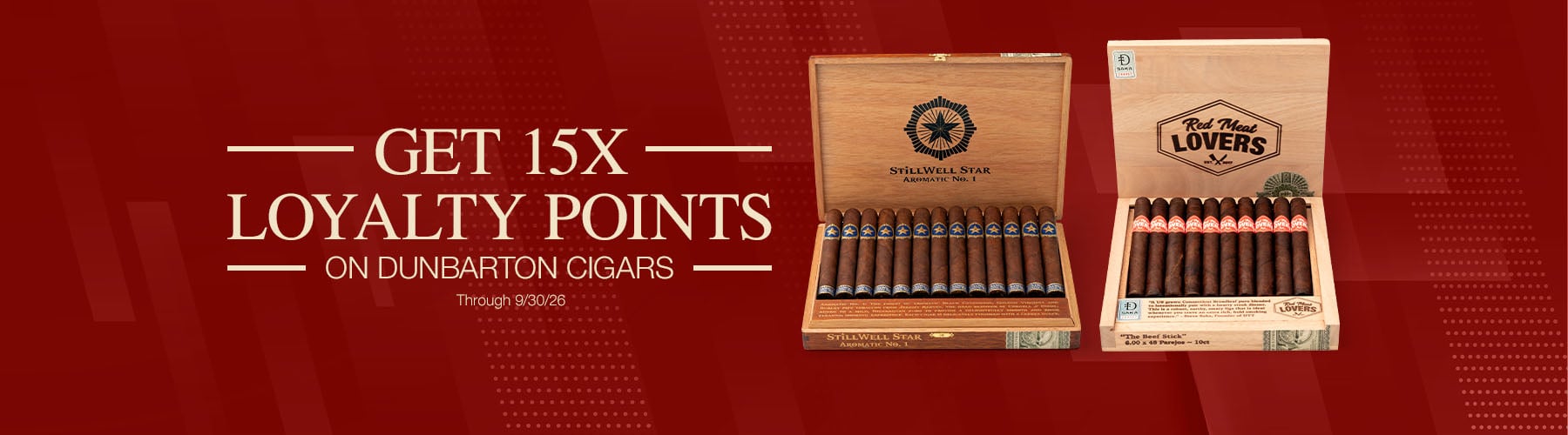 Dunbarton 15X Loyalty Points