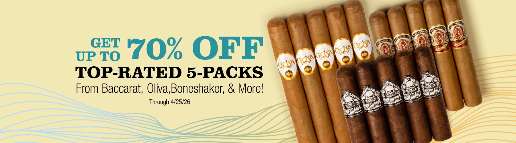 5-pack sale up to 70% off