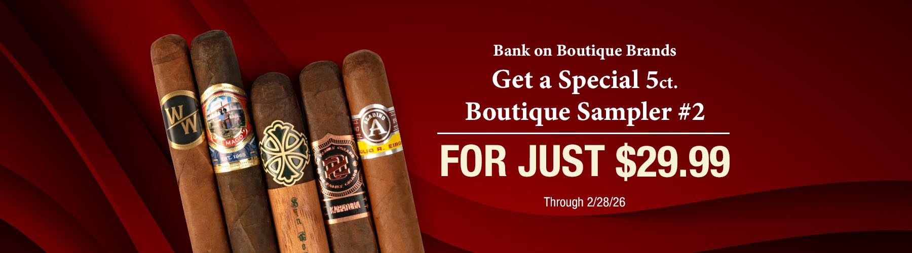 5ct Boutique Sampler #2 - $29.99