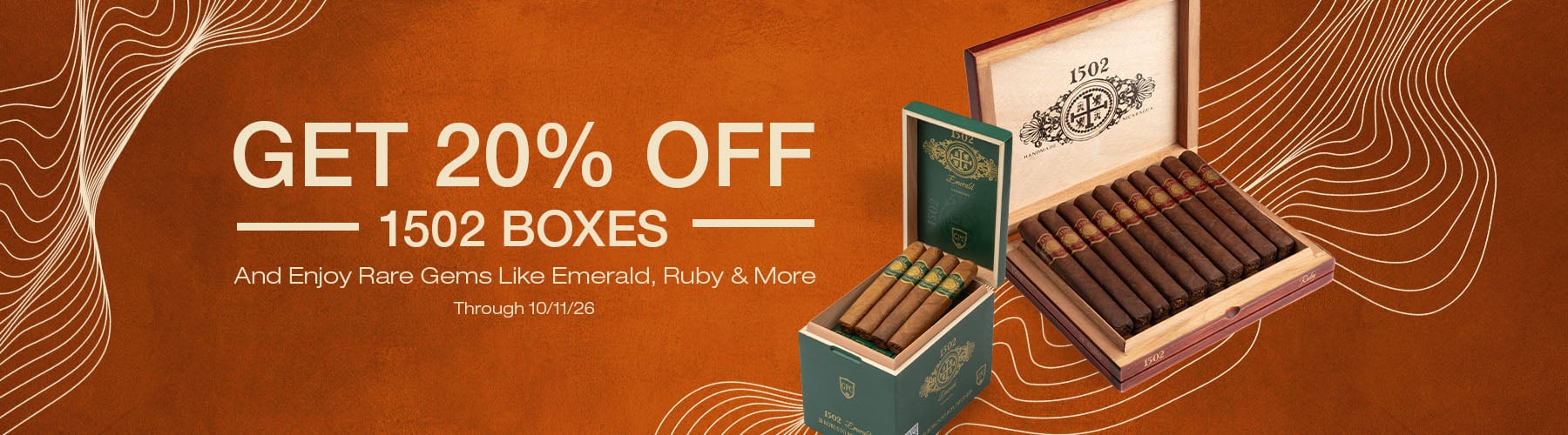 20% off 1502 boxes