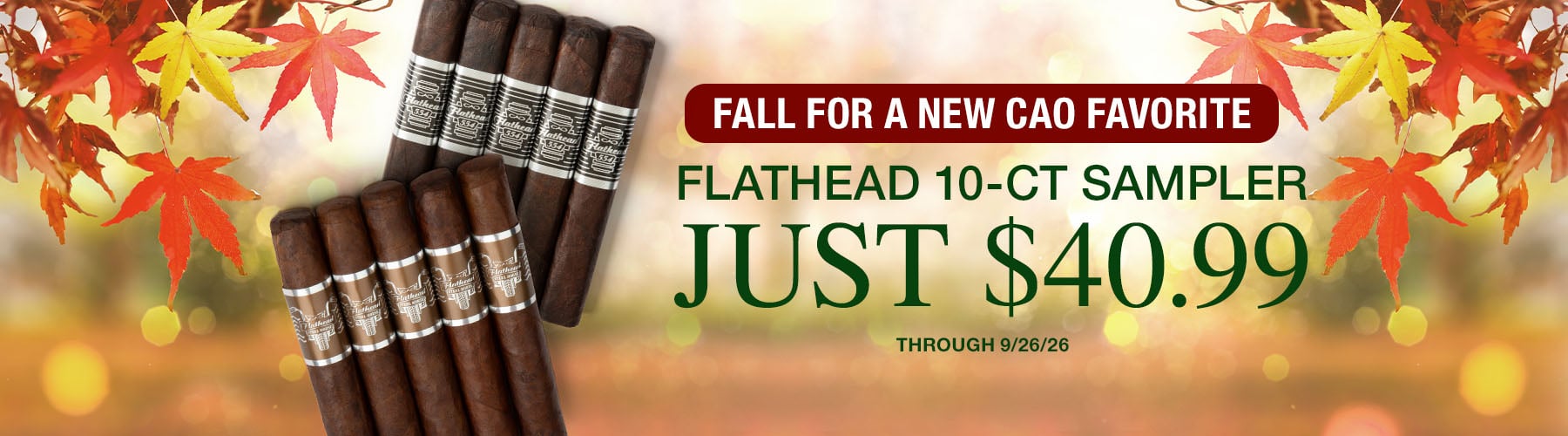 Flathead 10ct Sampler - $40.99