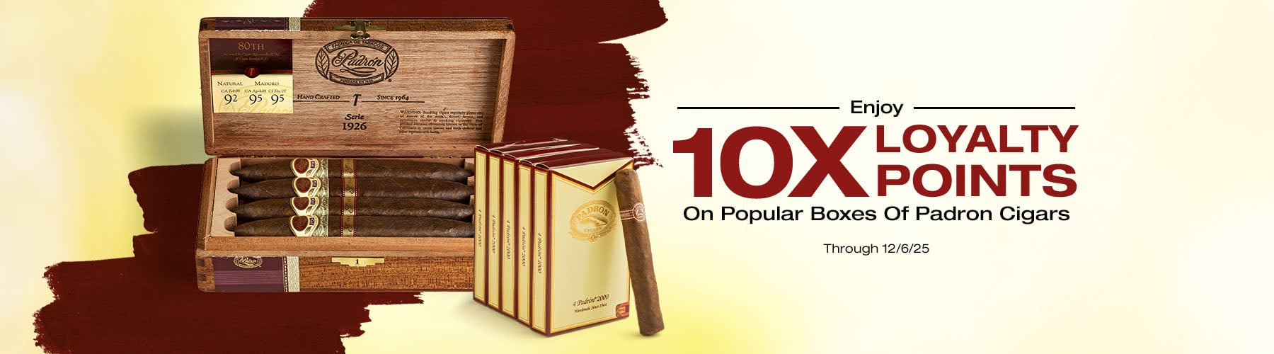 Padron 10X Loyalty Points