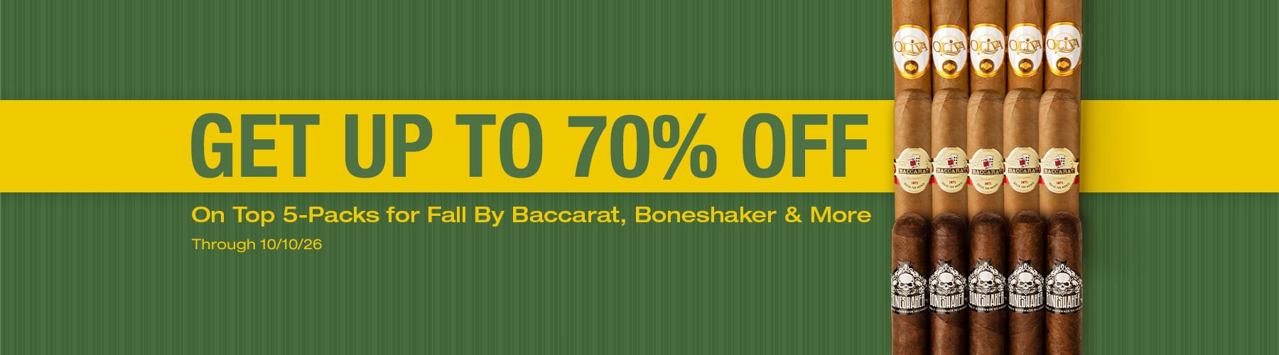 5-pack sale up to 70% off