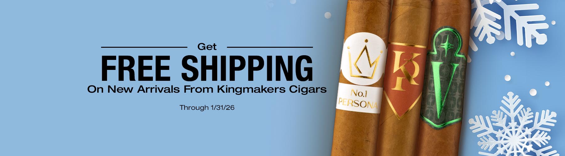New Arrival Kingmakers Cigars - Free Shipping