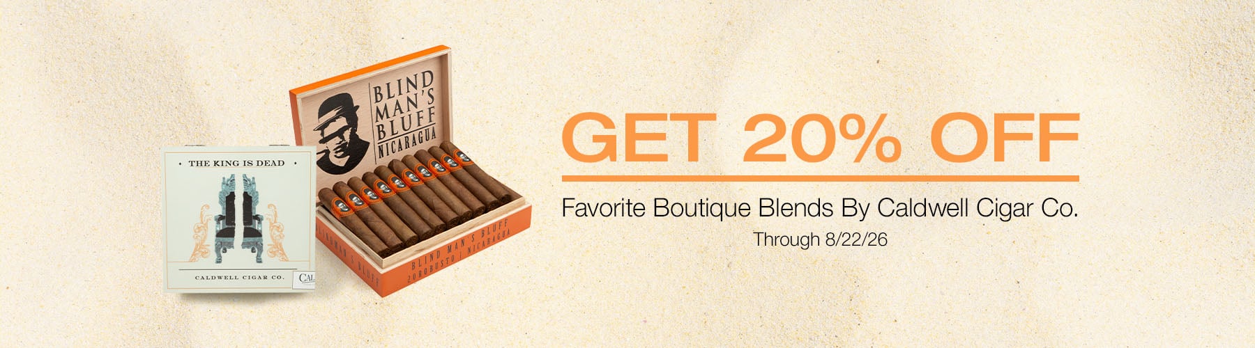 20% off Caldwell