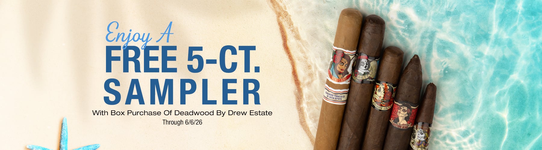 Deadwood - 5ct Sampler free